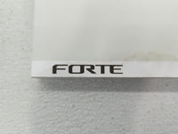 2019 Kia Forte Owners Manual Book Guide OEM Used Auto Parts - Oemusedautoparts1.com