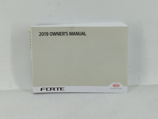 2019 Kia Forte Owners Manual Book Guide OEM Used Auto Parts - Oemusedautoparts1.com