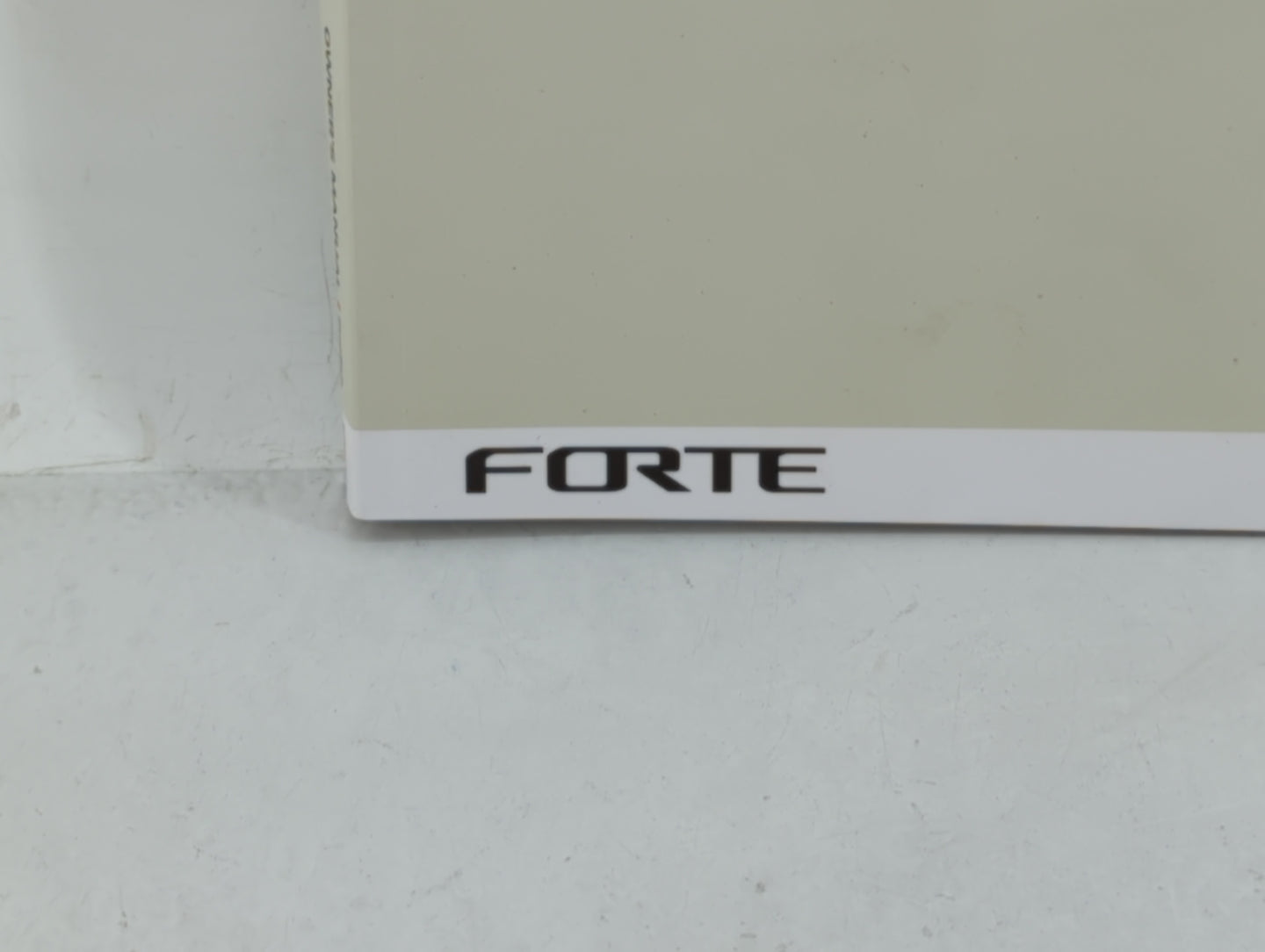 2019 Kia Forte Owners Manual Book Guide OEM Used Auto Parts - Oemusedautoparts1.com