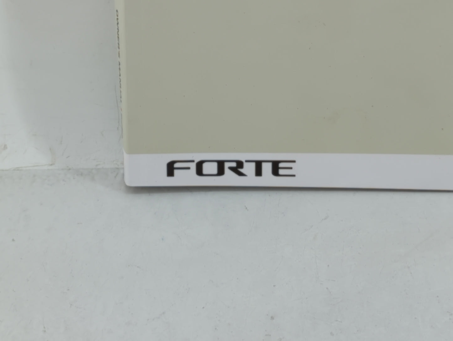 2019 Kia Forte Owners Manual Book Guide OEM Used Auto Parts - Oemusedautoparts1.com