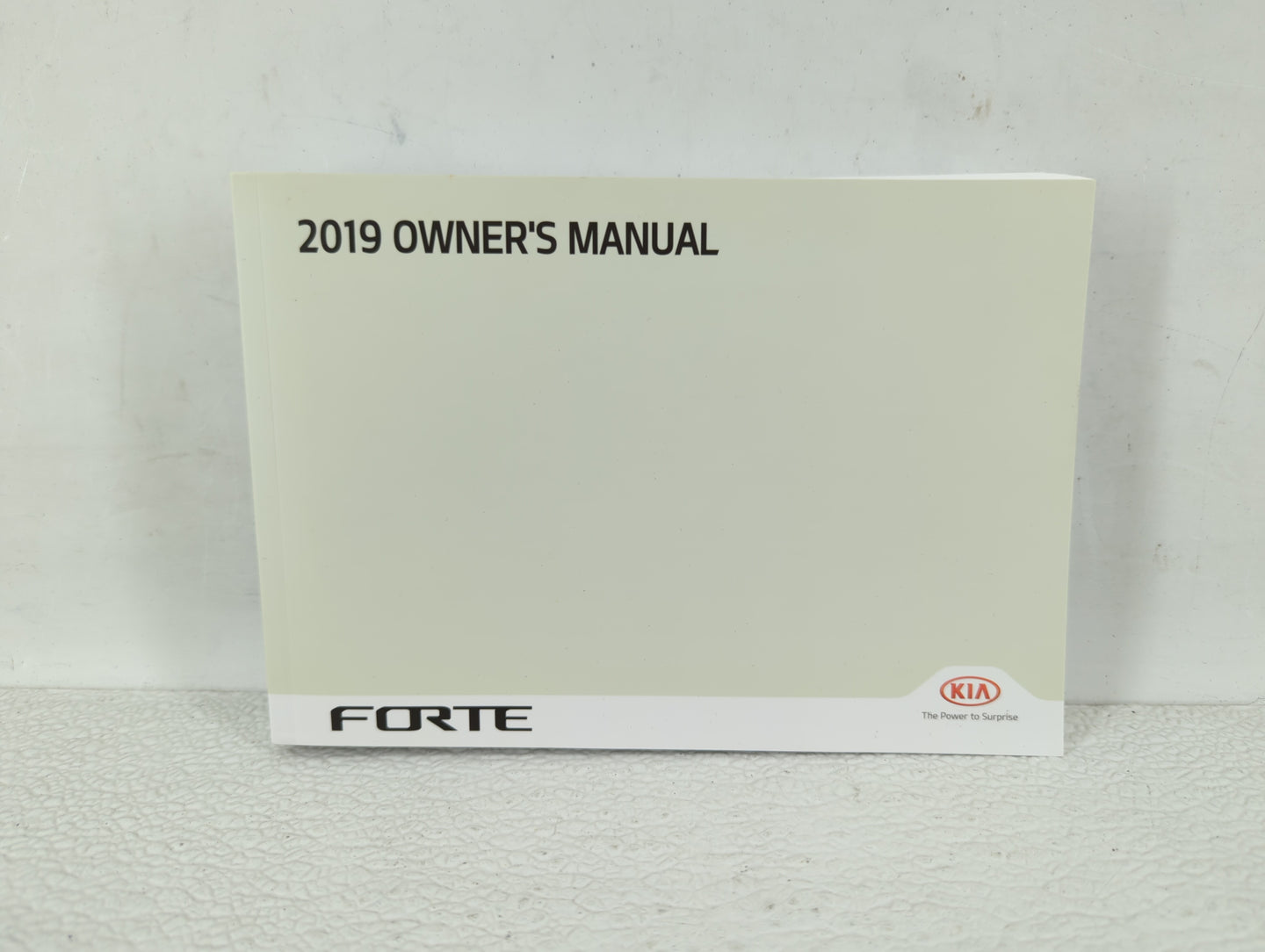 2019 Kia Forte Owners Manual Book Guide OEM Used Auto Parts - Oemusedautoparts1.com