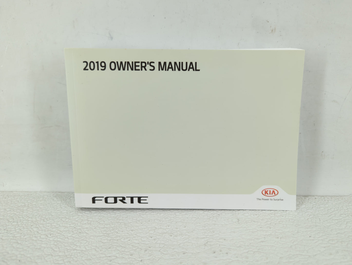 2019 Kia Forte Owners Manual Book Guide OEM Used Auto Parts - Oemusedautoparts1.com
