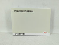 2019 Kia Forte Owners Manual Book Guide OEM Used Auto Parts - Oemusedautoparts1.com