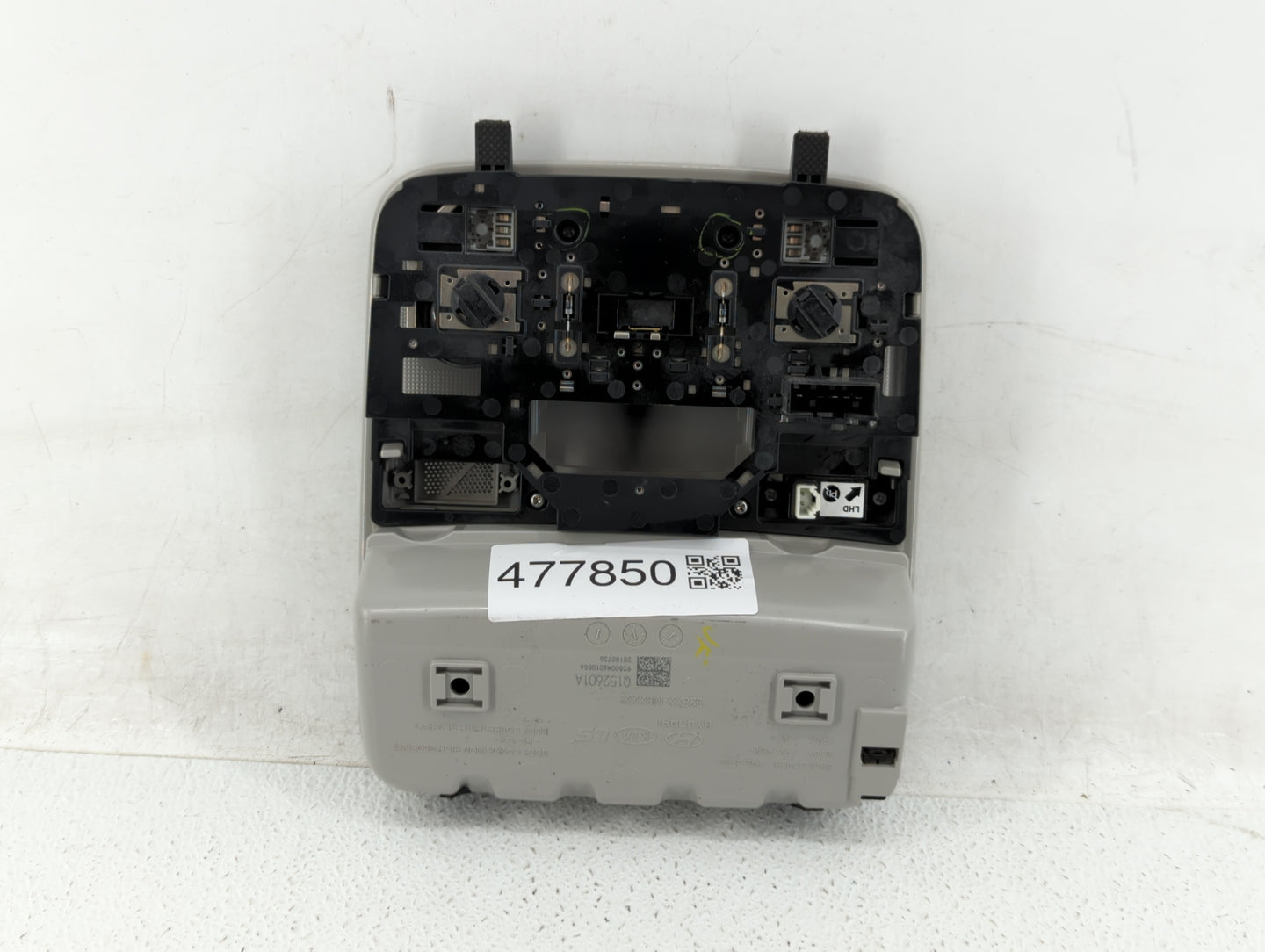 2019 Kia Forte Overhead Roof Console Interior Dome Light Light Grey - Oemusedautoparts1.com