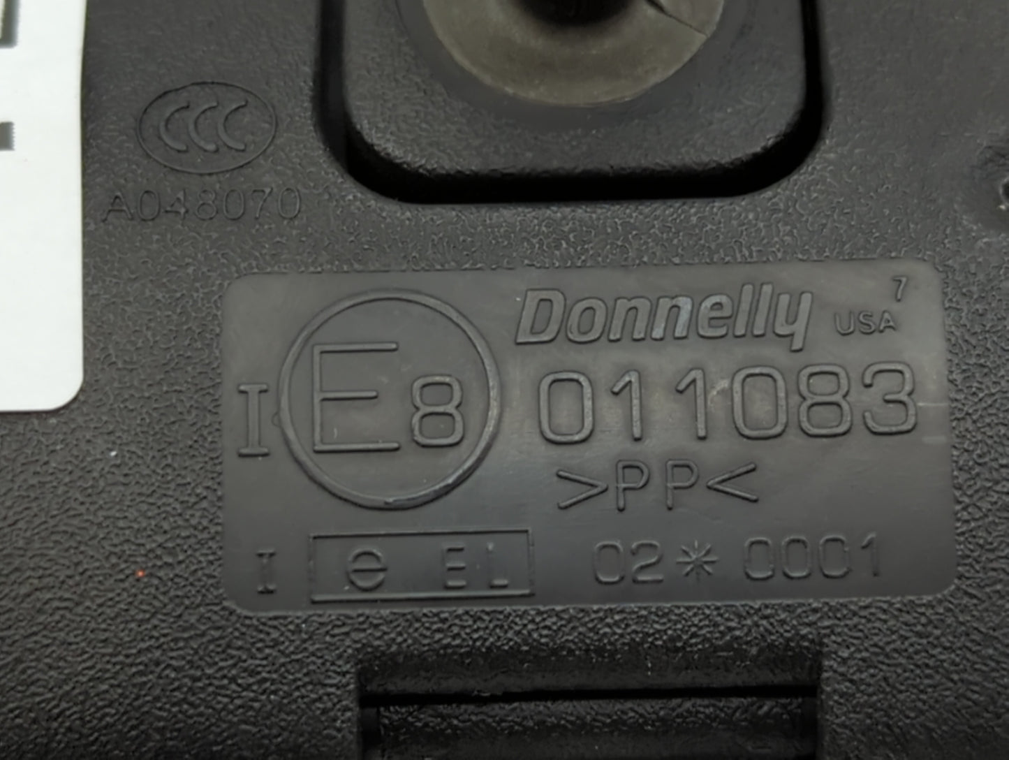 2010-2019 Kia Forte Interior Rear View Mirror Replacement OEM P/N:E8011083 Fits OEM Used Auto Parts - Oemusedautoparts1.com