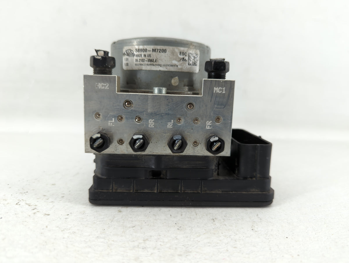 2019-2021 Kia Forte Anti-Lock Brake ABS Pump Module Actuator OEM P/N:58900-M7200 Fits Fits 2019 2020 2021 OEM Used Auto Part