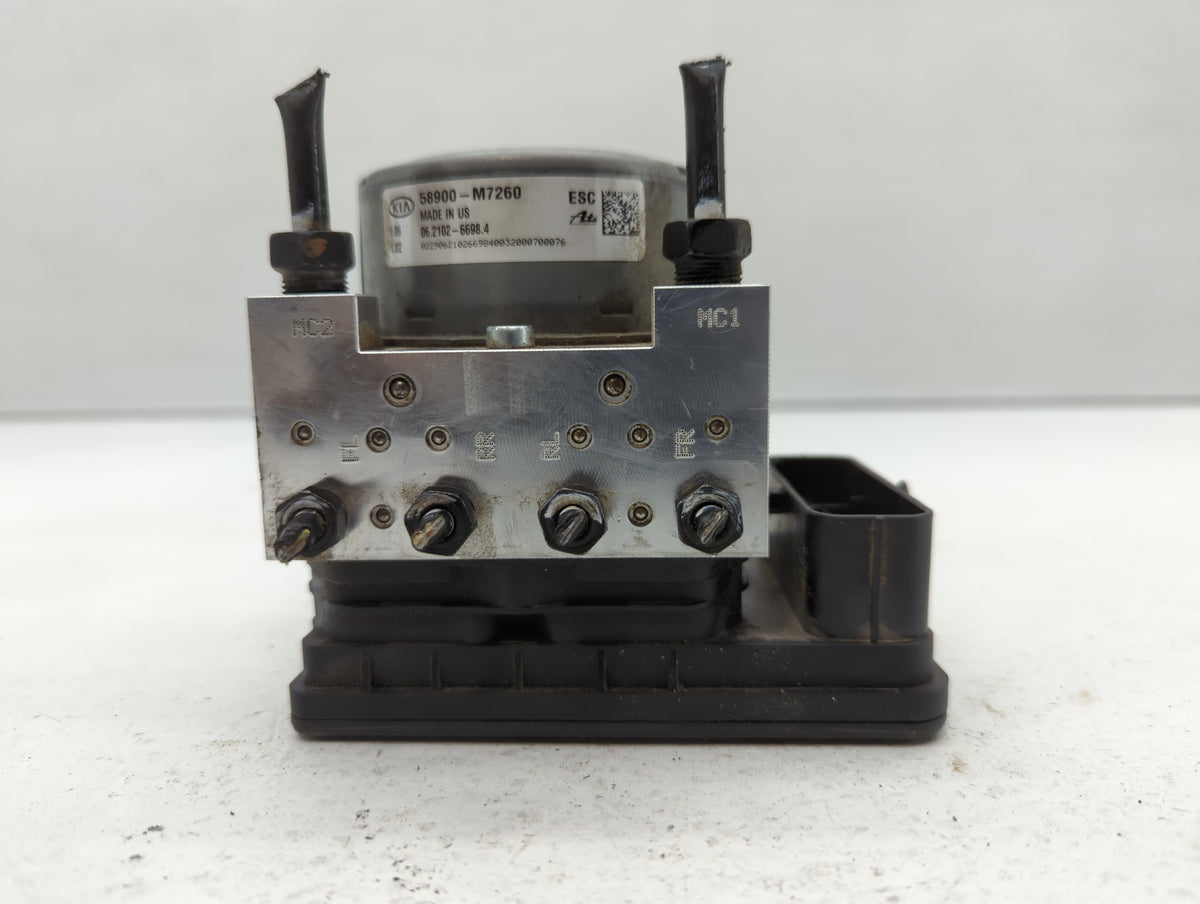 2019-2021 Kia Forte Anti-Lock Brake ABS Pump Module Actuator OEM P/N:58900-M7200 Fits Fits 2019 2020 2021 OEM Used Auto Part