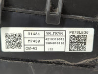 2019-2020 Kia Forte Fusebox Fuse Box Panel Relay Module P/N:91431-M7430 91431-M7031 Fits Fits 2019 2020 OEM Used Auto Parts 
