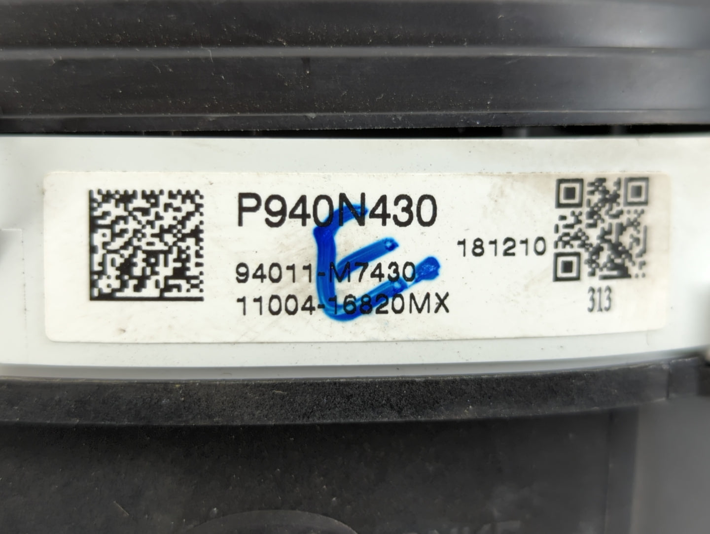 2019-2021 Kia Forte Instrument Cluster Speedometer Gauges P/N:94011-M7430 Fits Fits 2019 2020 2021 OEM Used Auto Parts - Oem