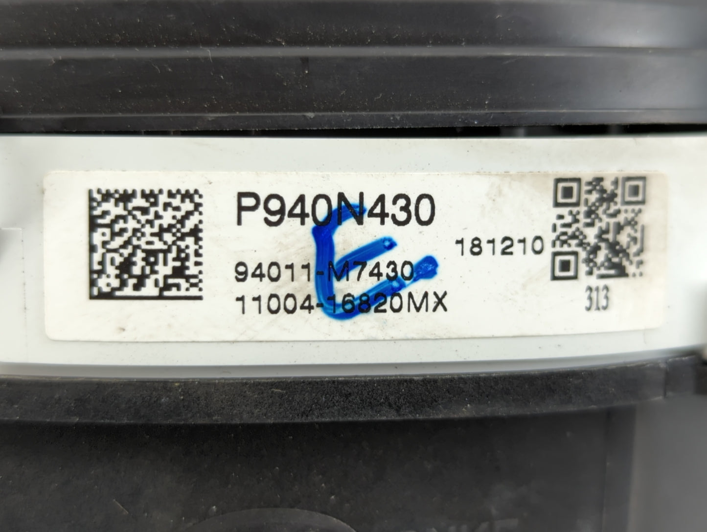 2019-2021 Kia Forte Instrument Cluster Speedometer Gauges P/N:94011-M7430 Fits Fits 2019 2020 2021 OEM Used Auto Parts - Oem