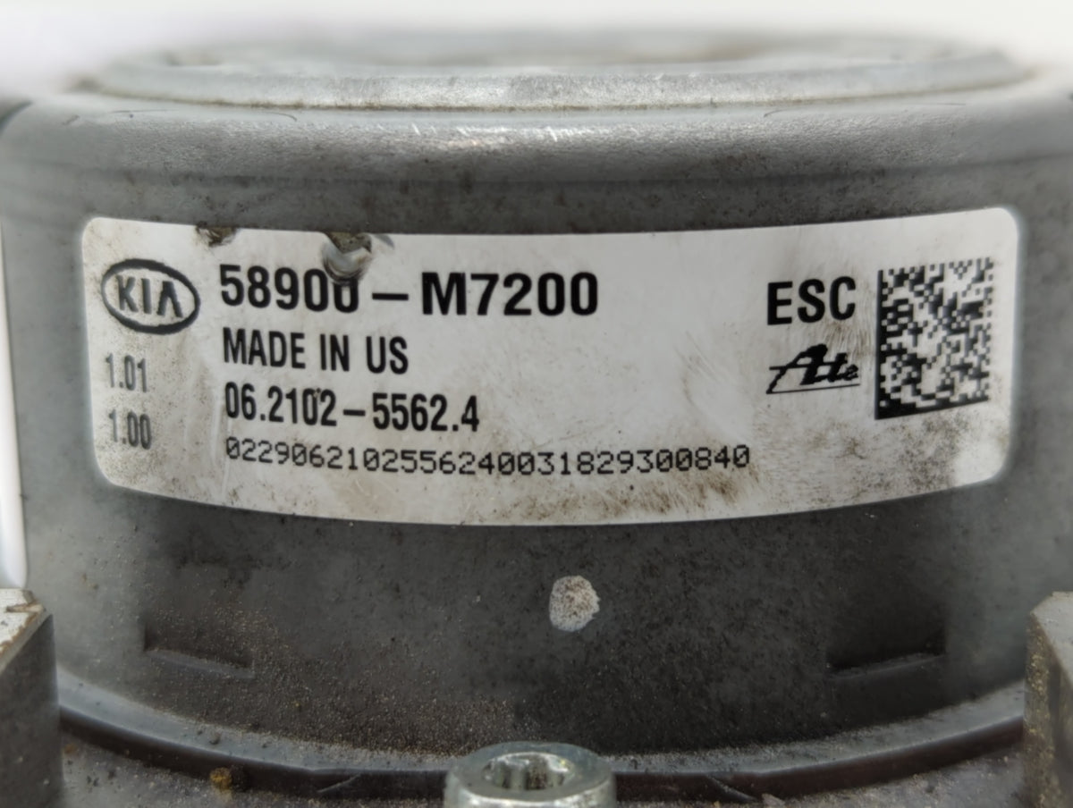 2019-2021 Kia Forte Anti-Lock Brake ABS Pump Module Actuator OEM P/N:58900-M7200 Fits Fits 2019 2020 2021 OEM Used Auto Part