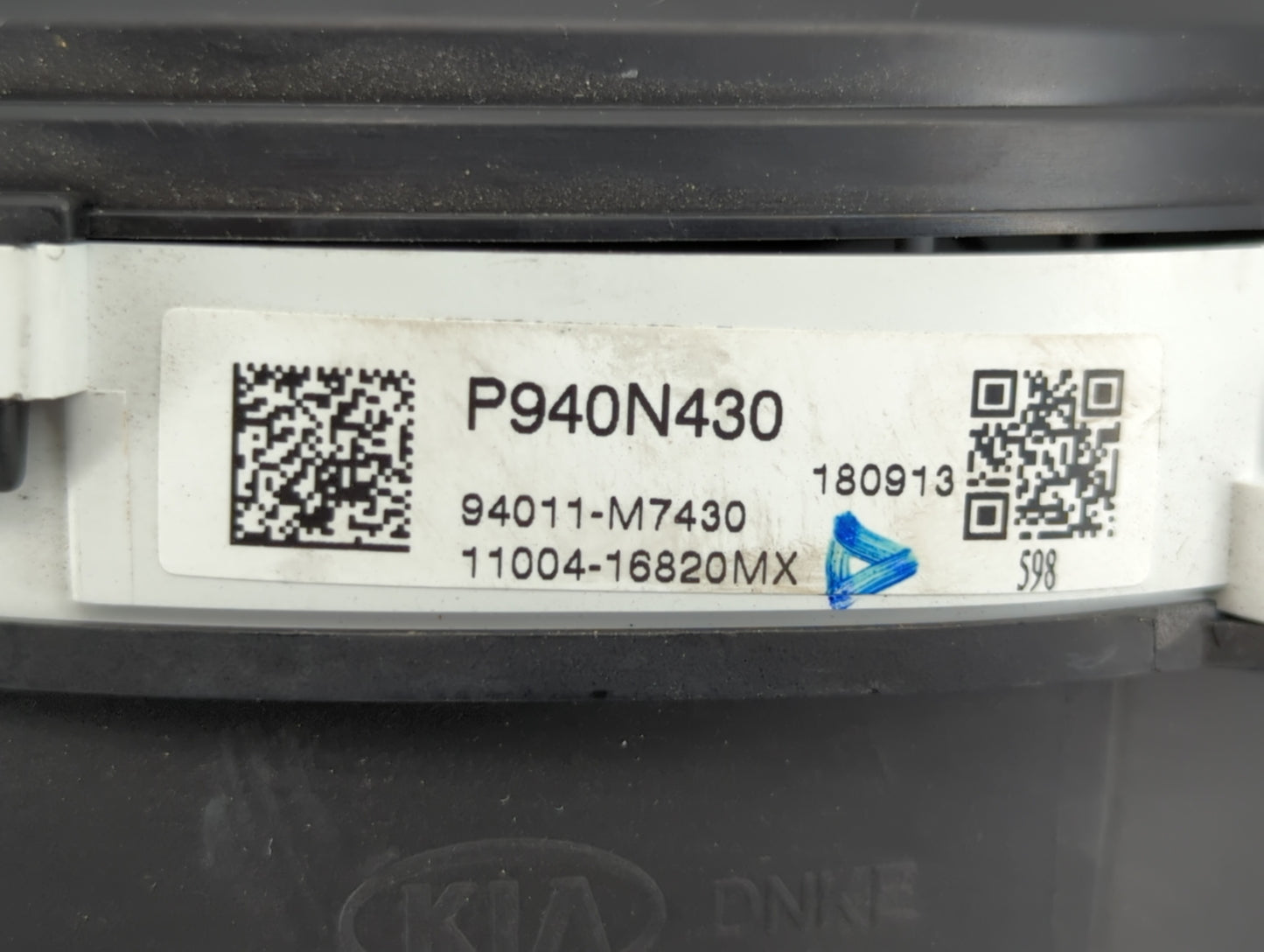 2019-2021 Kia Forte Instrument Cluster Speedometer Gauges P/N:94011-M7430 Fits Fits 2019 2020 2021 OEM Used Auto Parts - Oem