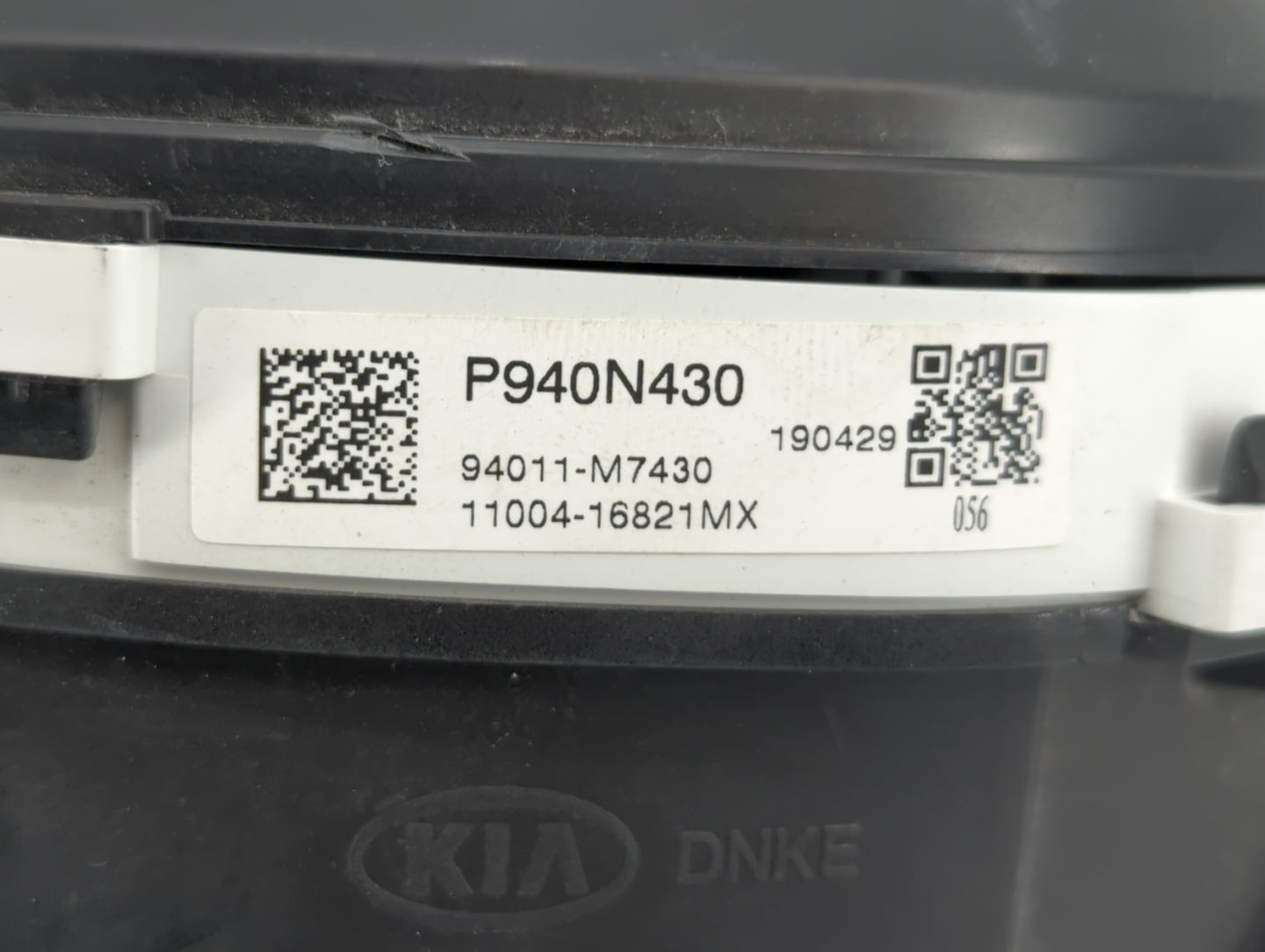 2019-2021 Kia Forte Instrument Cluster Speedometer Gauges P/N:94011-M7430 Fits Fits 2019 2020 2021 OEM Used Auto Parts - Oem