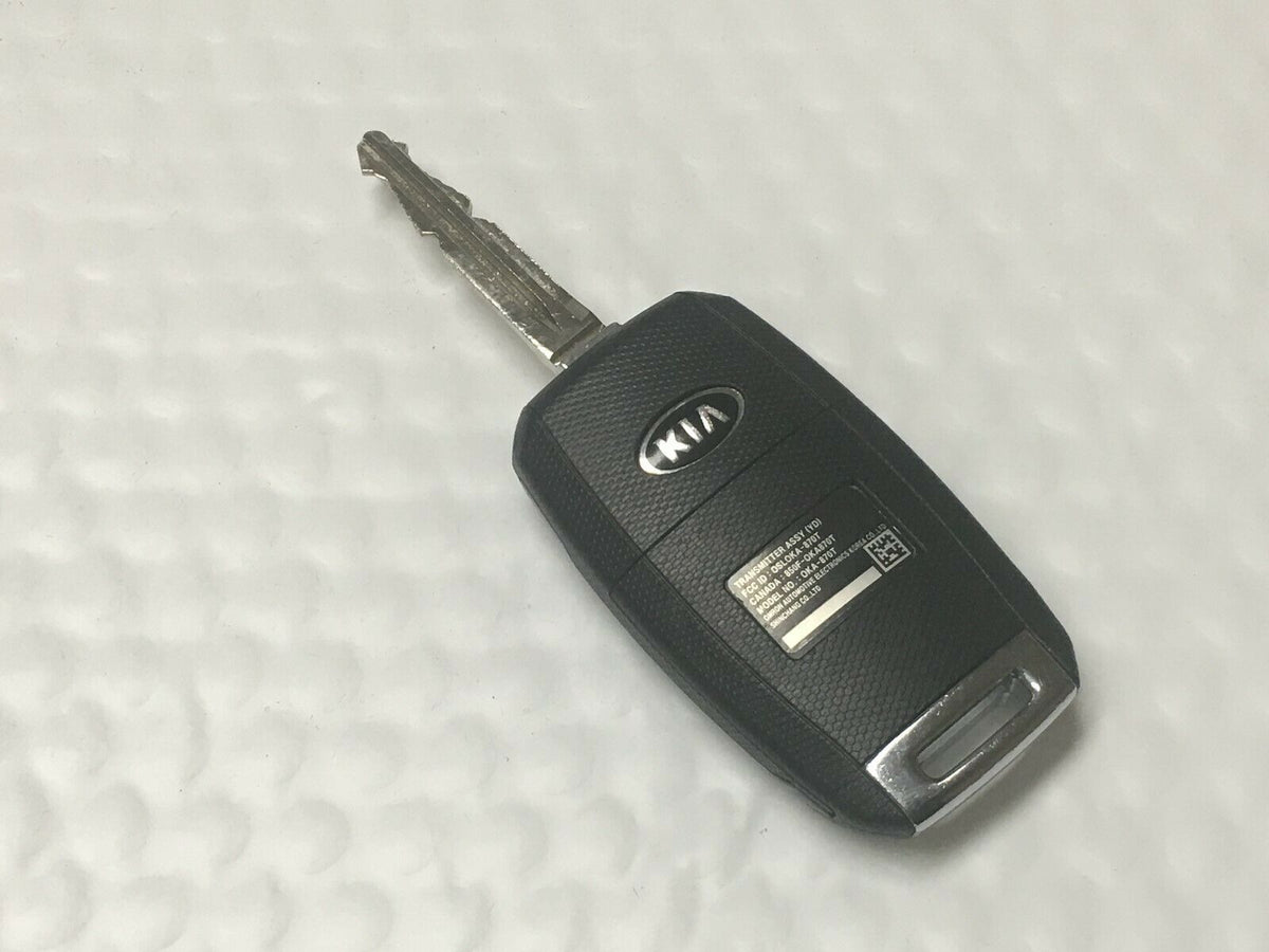 Kia Keyless Entry Remote Fob Osloka-870t 4 Buttons - Oemusedautoparts1.com
