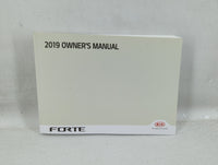2019 Kia Forte Owners Manual Book Guide P/N:DLS4-EU87A OEM Used Auto Parts - Oemusedautoparts1.com