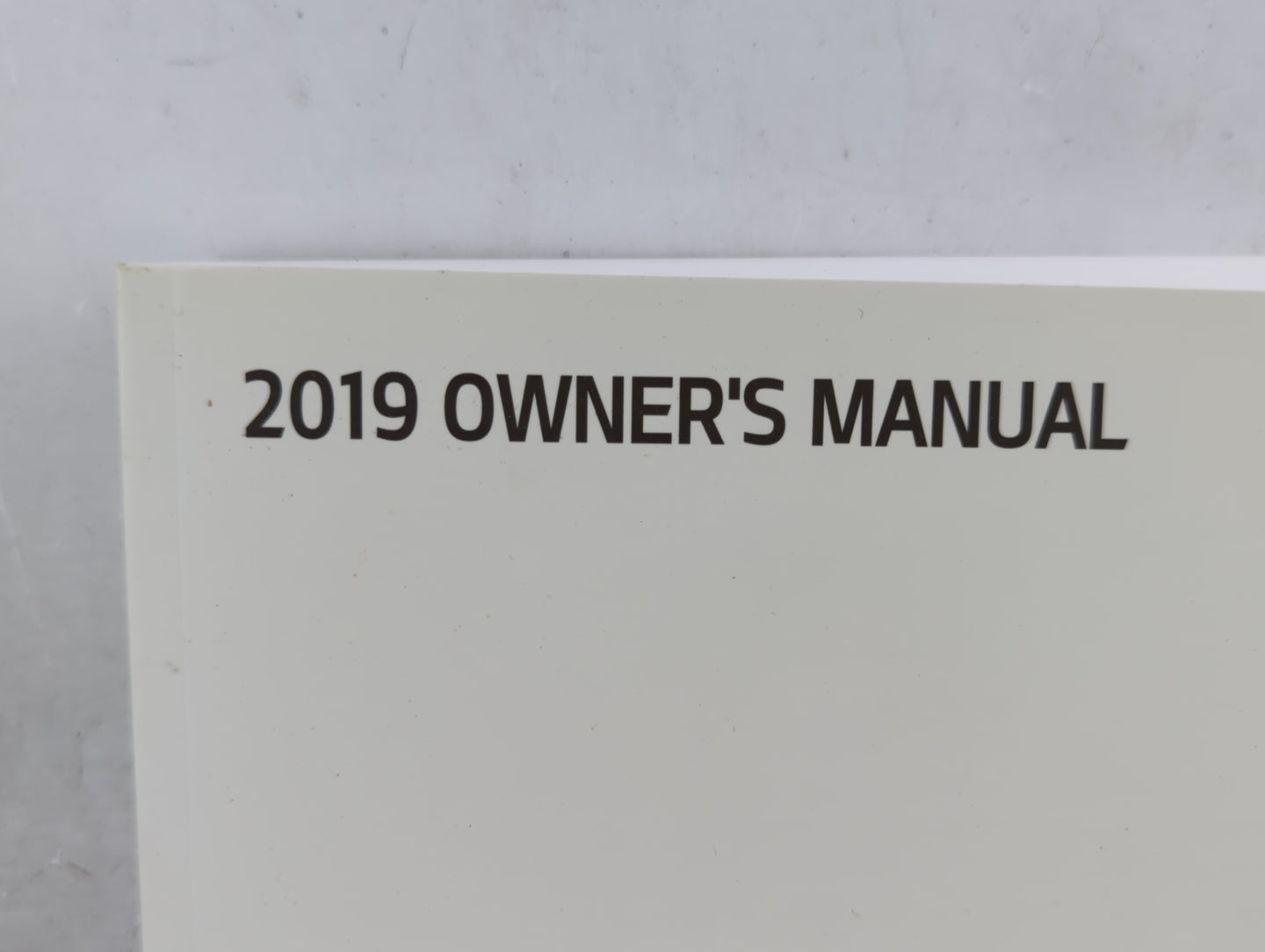 2019 Kia Forte Owners Manual Book Guide P/N:DLS4-EU87A OEM Used Auto Parts - Oemusedautoparts1.com