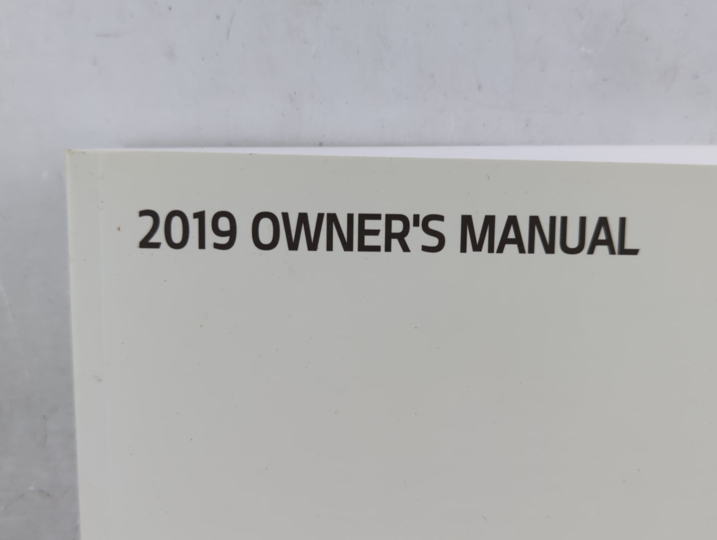 2019 Kia Forte Owners Manual Book Guide P/N:DLS4-EU87A OEM Used Auto Parts - Oemusedautoparts1.com