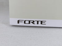 2019 Kia Forte Owners Manual Book Guide P/N:DLS4-EU87A OEM Used Auto Parts - Oemusedautoparts1.com