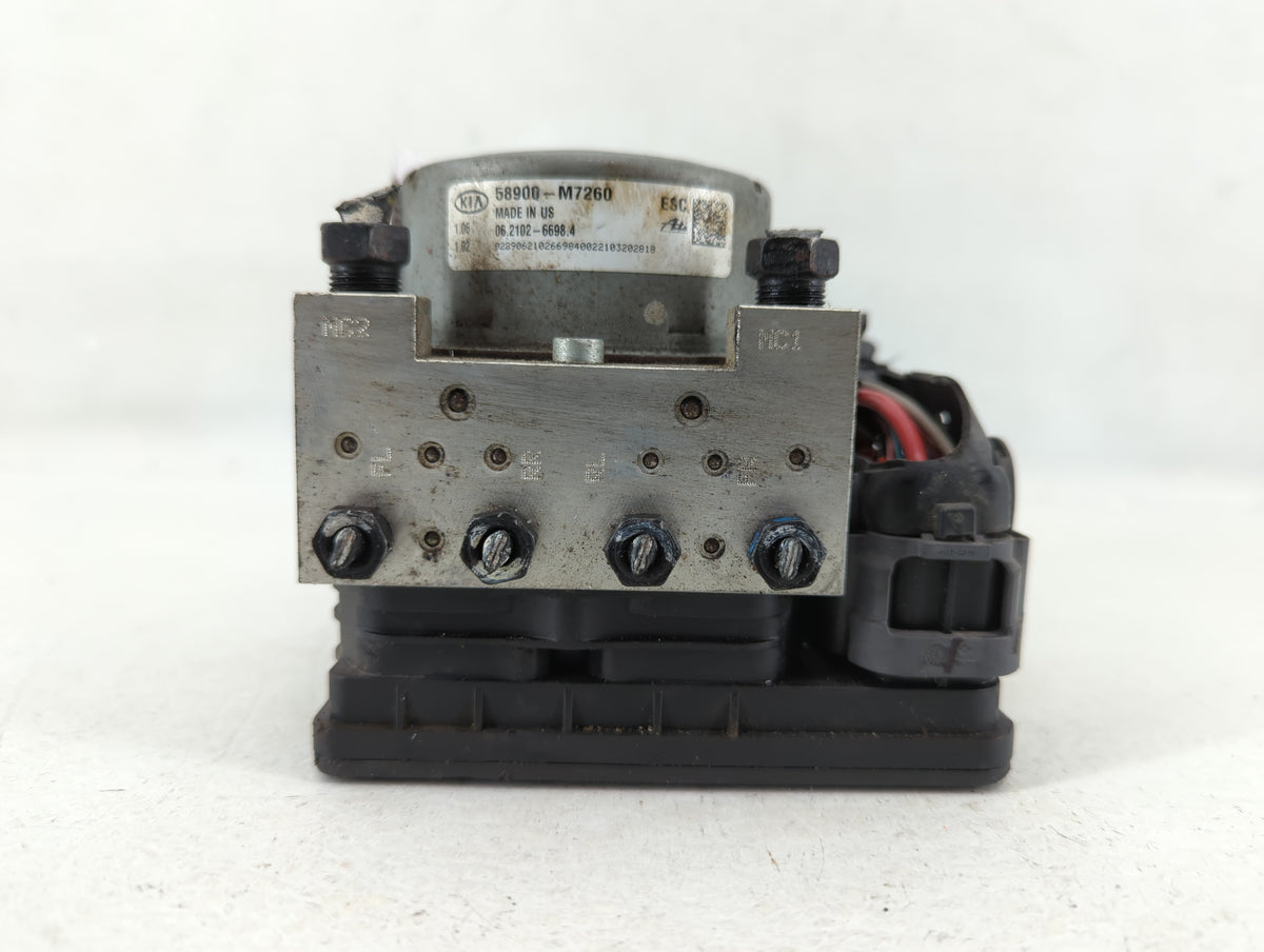2019-2021 Kia Forte Anti-Lock Brake ABS Pump Module Actuator OEM P/N:58900-M7200 Fits Fits 2019 2020 2021 OEM Used Auto Part