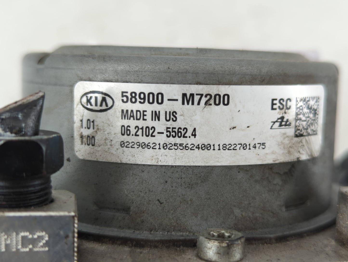 2019-2021 Kia Forte ABS Pump Control Module Replacement P/N:58900-M7200 Fits Fits 2019 2020 2021 OEM Used Auto Parts - Oemus