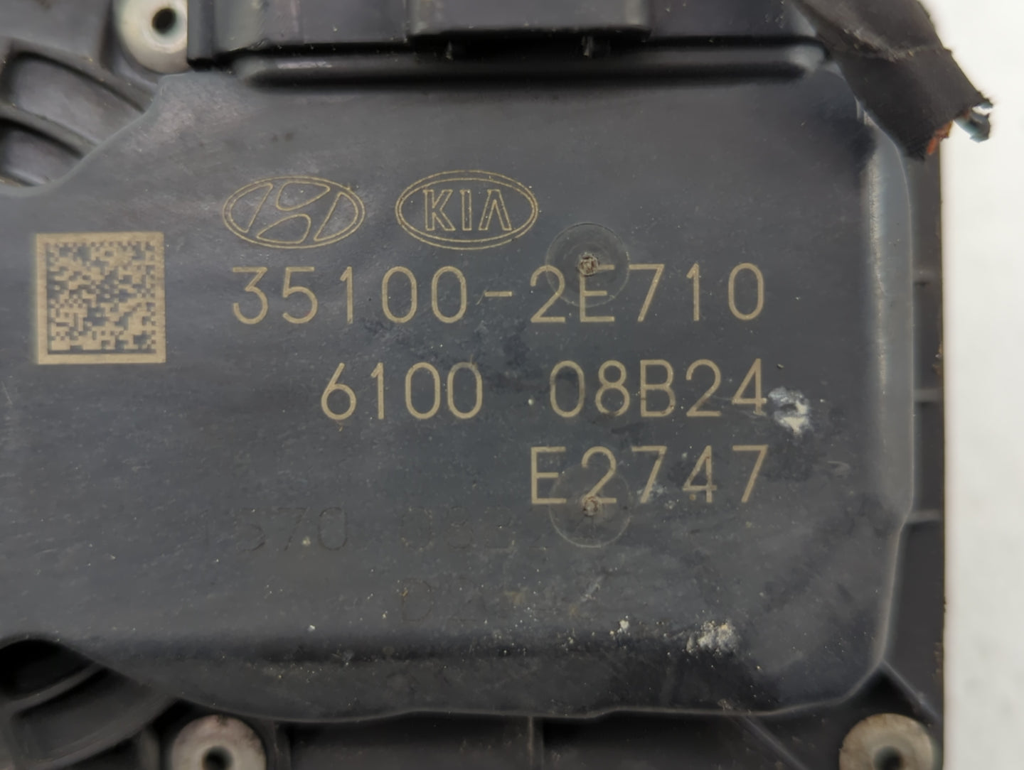 2019 Kia Forte Throttle Body P/N:35100-2E710 Fits OEM Used Auto Parts - Oemusedautoparts1.com