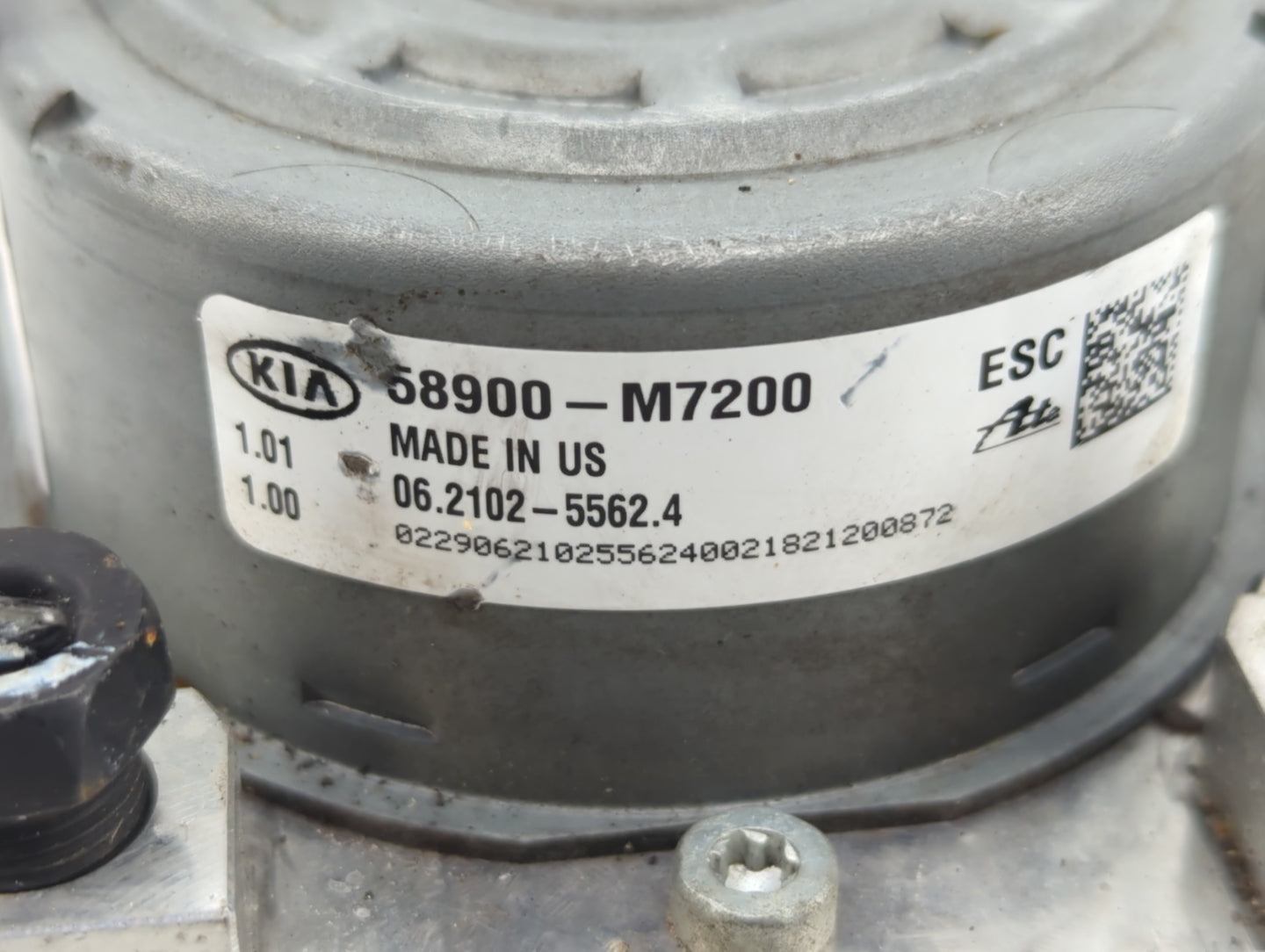 2019-2021 Kia Forte ABS Pump Control Module Replacement P/N:58900-M7200 Fits Fits 2019 2020 2021 OEM Used Auto Parts - Oemus