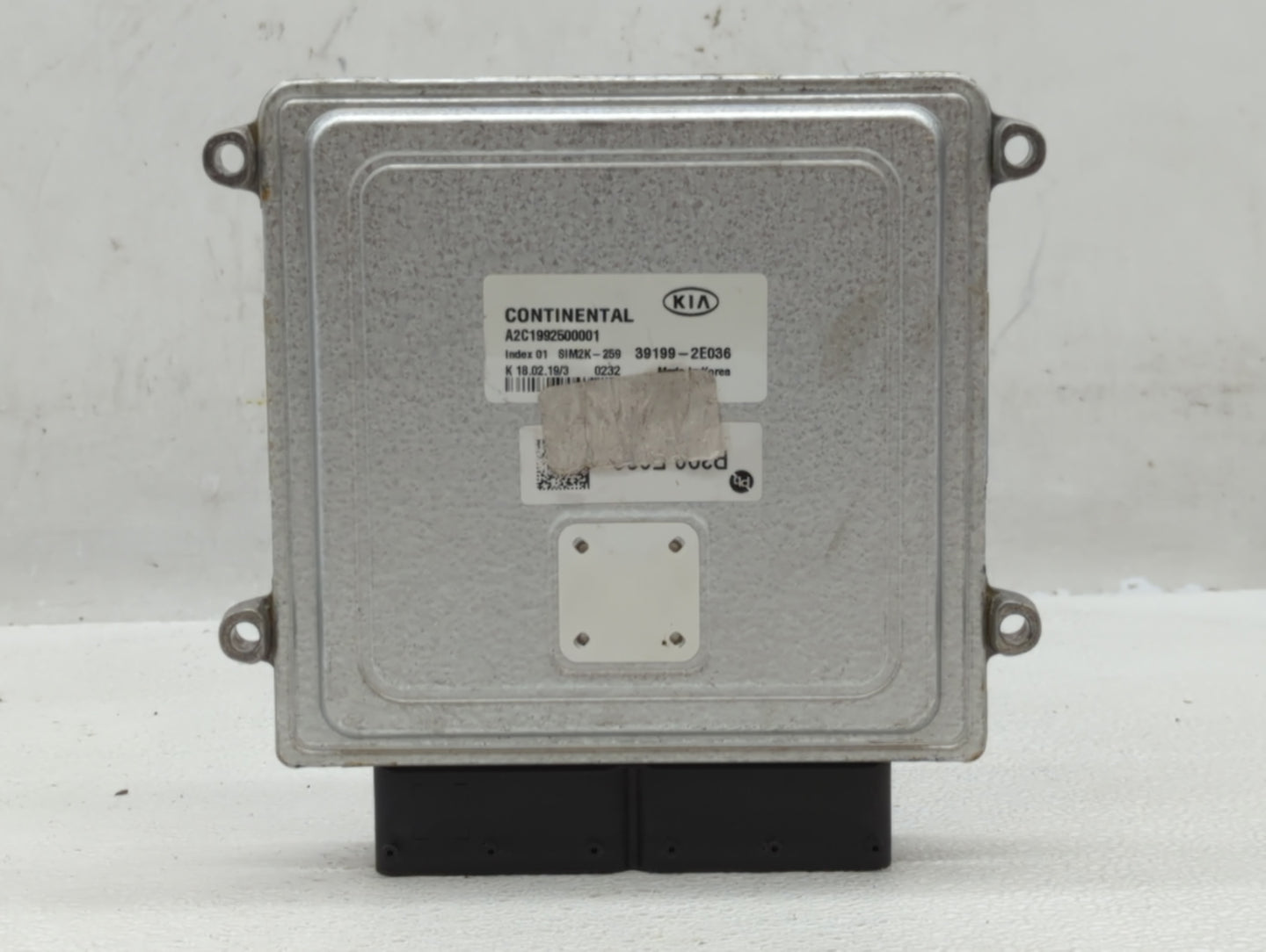 2019-2021 Kia Forte PCM Engine Control Computer ECU ECM PCU OEM P/N:39199-2E036 Fits Fits 2019 2020 2021 OEM Used Auto Parts