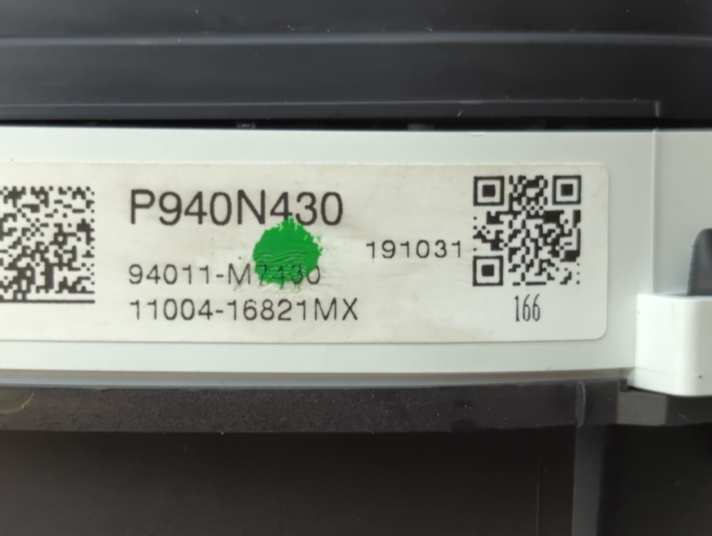 2019-2021 Kia Forte Instrument Cluster Speedometer Gauges P/N:94011-M7430 P940N430 Fits Fits 2019 2020 2021 OEM Used Auto Pa