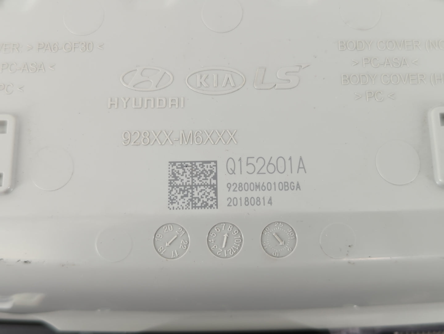 2019-2022 Kia Forte Overhead Roof Console - Oemusedautoparts1.com