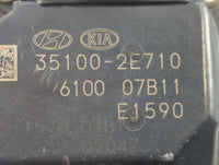 2019 Kia Forte Throttle Body P/N:6100 07B11 35100-2E710 Fits OEM Used Auto Parts - Oemusedautoparts1.com