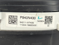2019-2021 Kia Forte Instrument Cluster Speedometer Gauges P/N:94011-M7430 P940N430 Fits Fits 2019 2020 2021 OEM Used Auto Pa