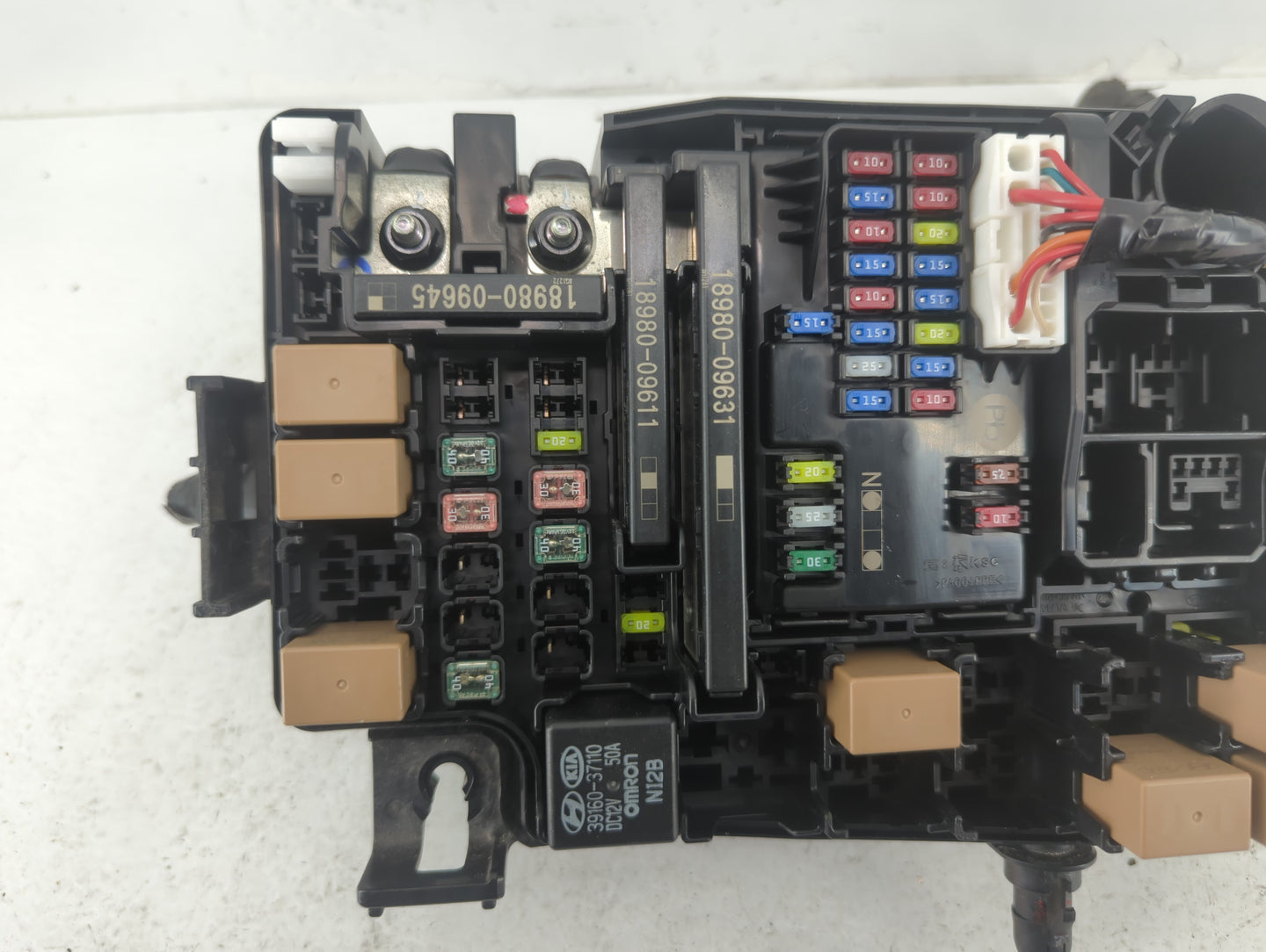 2019-2020 Kia Forte Fusebox Fuse Box Panel Relay Module P/N:P078LA41 91431 M7041 Fits Fits 2019 2020 OEM Used Auto Parts - O