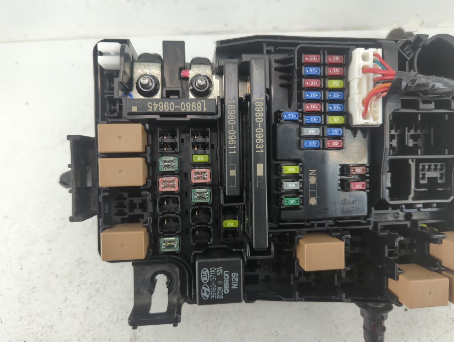 2019-2020 Kia Forte Fusebox Fuse Box Panel Relay Module P/N:P078LA41 91431 M7041 Fits Fits 2019 2020 OEM Used Auto Parts - O