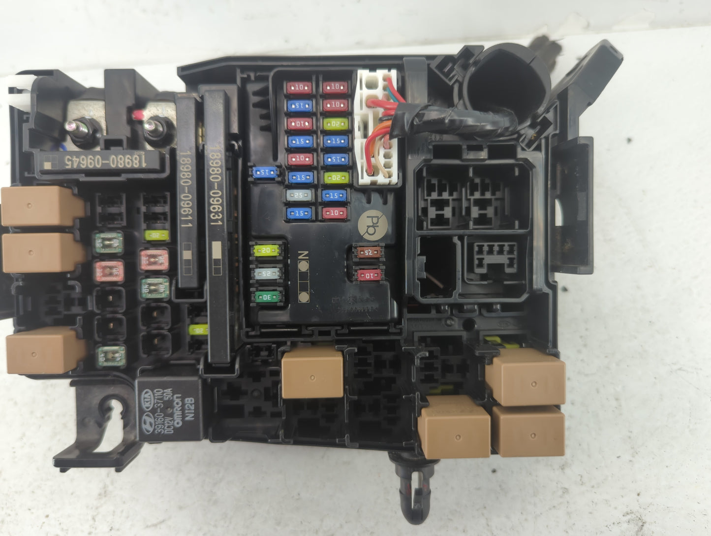 2019-2020 Kia Forte Fusebox Fuse Box Panel Relay Module P/N:P078LA41 91431 M7041 Fits Fits 2019 2020 OEM Used Auto Parts - O