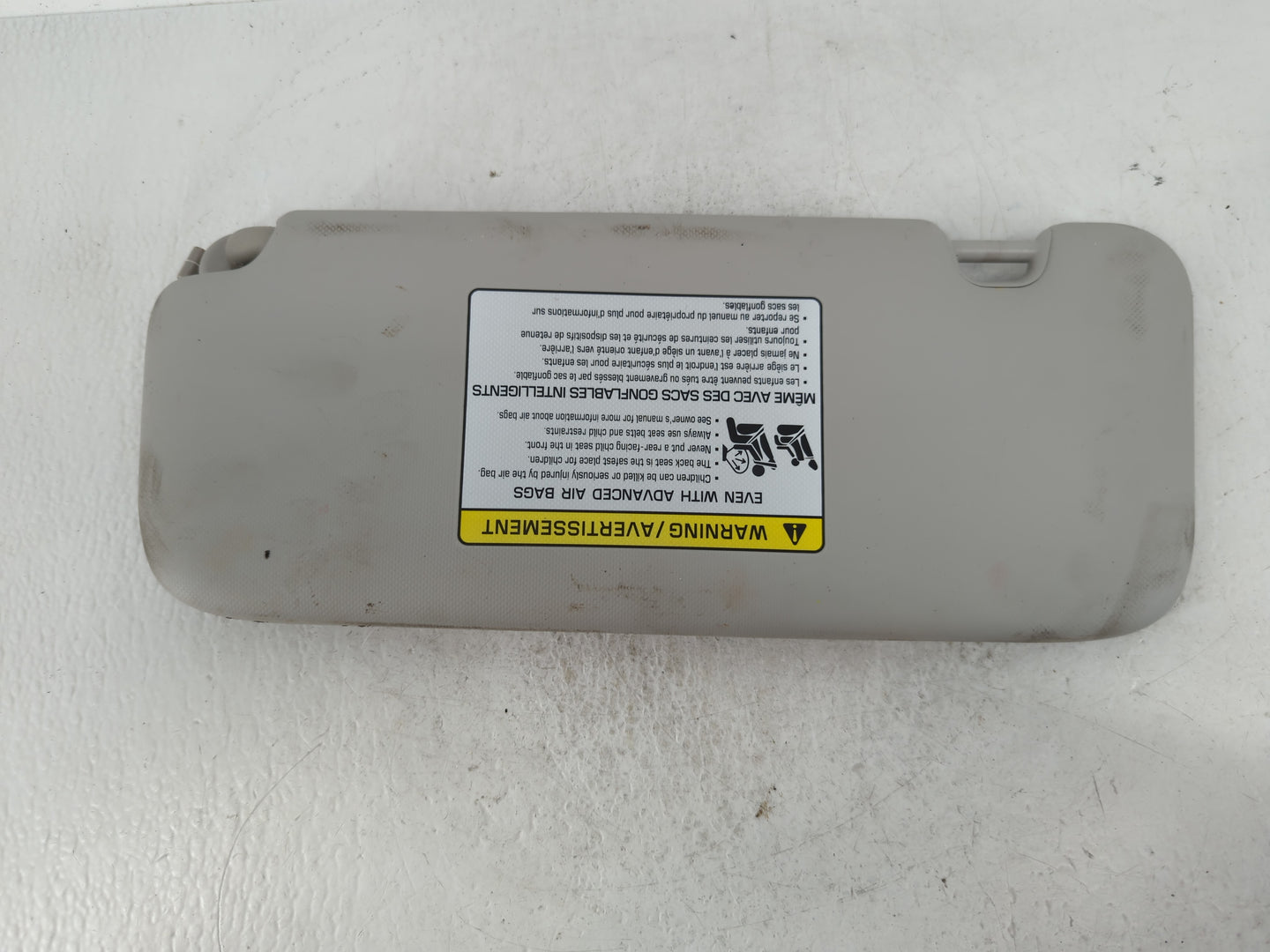 2019-2021 Kia Forte Sun Visor Shade Replacement Passenger Right Mirror Fits Fits 2019 2020 2021 OEM Used Auto Parts - Oemuse
