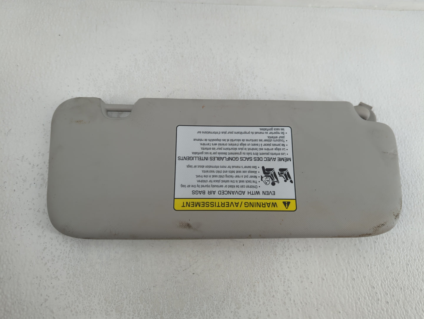 2019-2021 Kia Forte Sun Visor Shade Replacement Driver Left Mirror Fits Fits 2019 2020 2021 OEM Used Auto Parts - Oemusedaut