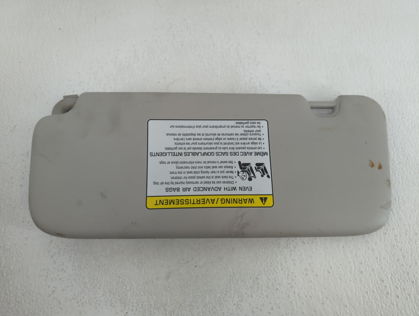2019-2021 Kia Forte Sun Visor Shade Replacement Passenger Right Mirror Fits Fits 2019 2020 2021 OEM Used Auto Parts - Oemuse