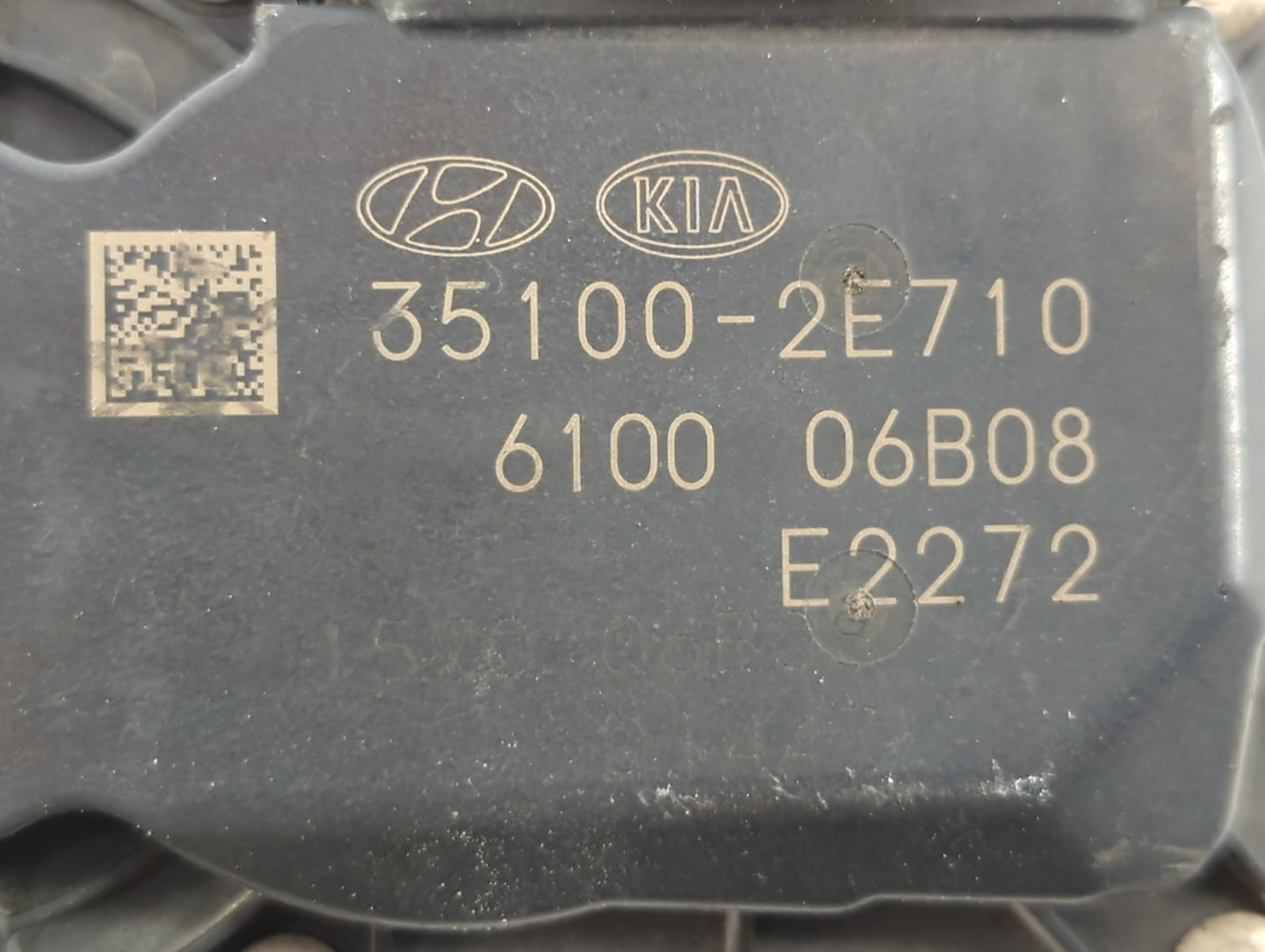 2019 Kia Forte Throttle Body P/N:6100 06B08 35100-2E710 Fits OEM Used Auto Parts - Oemusedautoparts1.com