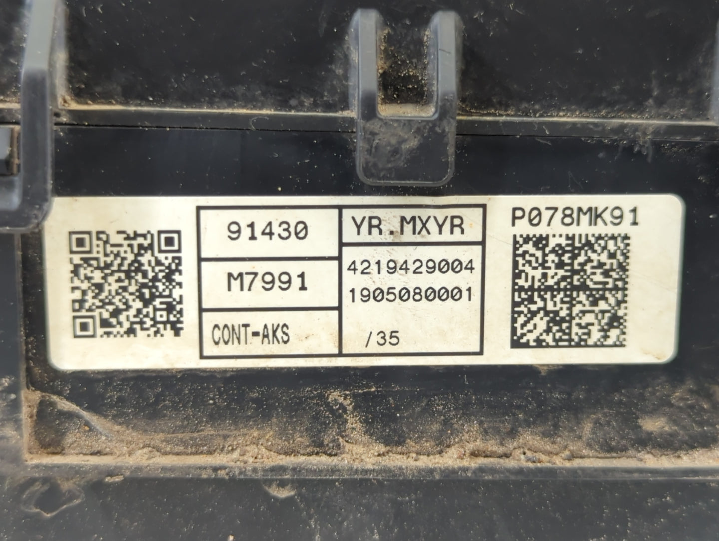 2019-2020 Kia Forte Fusebox Fuse Box Panel Relay Module P/N:91430 M7991 Fits Fits 2019 2020 OEM Used Auto Parts - Oemusedaut