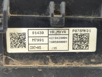 2019-2020 Kia Forte Fusebox Fuse Box Panel Relay Module P/N:91430 M7991 Fits Fits 2019 2020 OEM Used Auto Parts - Oemusedaut