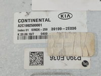 2019-2021 Kia Forte PCM Engine Control Computer ECU ECM PCU OEM P/N:39199-E036 Fits Fits 2019 2020 2021 OEM Used Auto Parts 