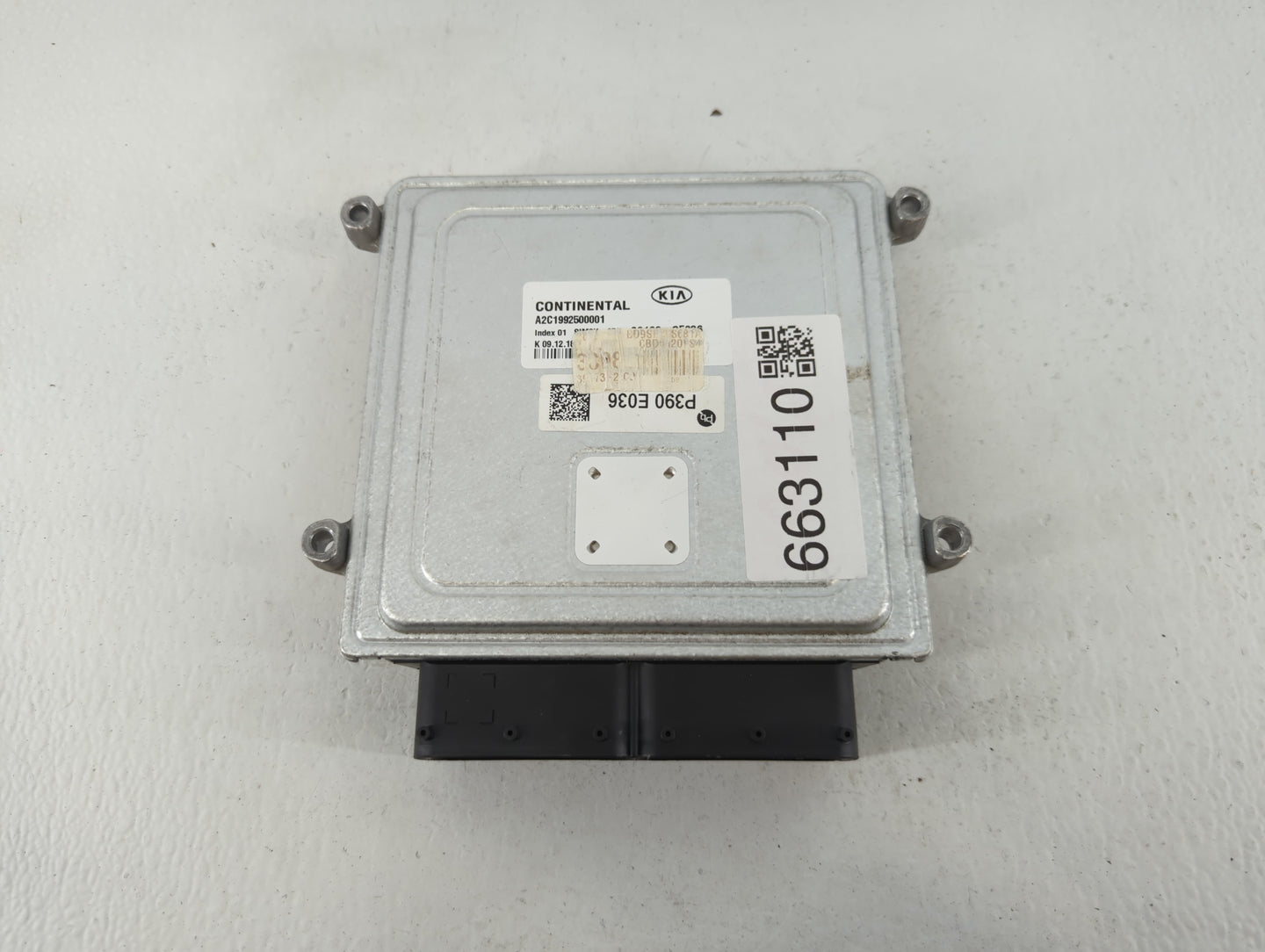 2019-2021 Kia Forte PCM Engine Control Computer ECU ECM PCU OEM P/N:39199-2E036 Fits Fits 2019 2020 2021 OEM Used Auto Parts