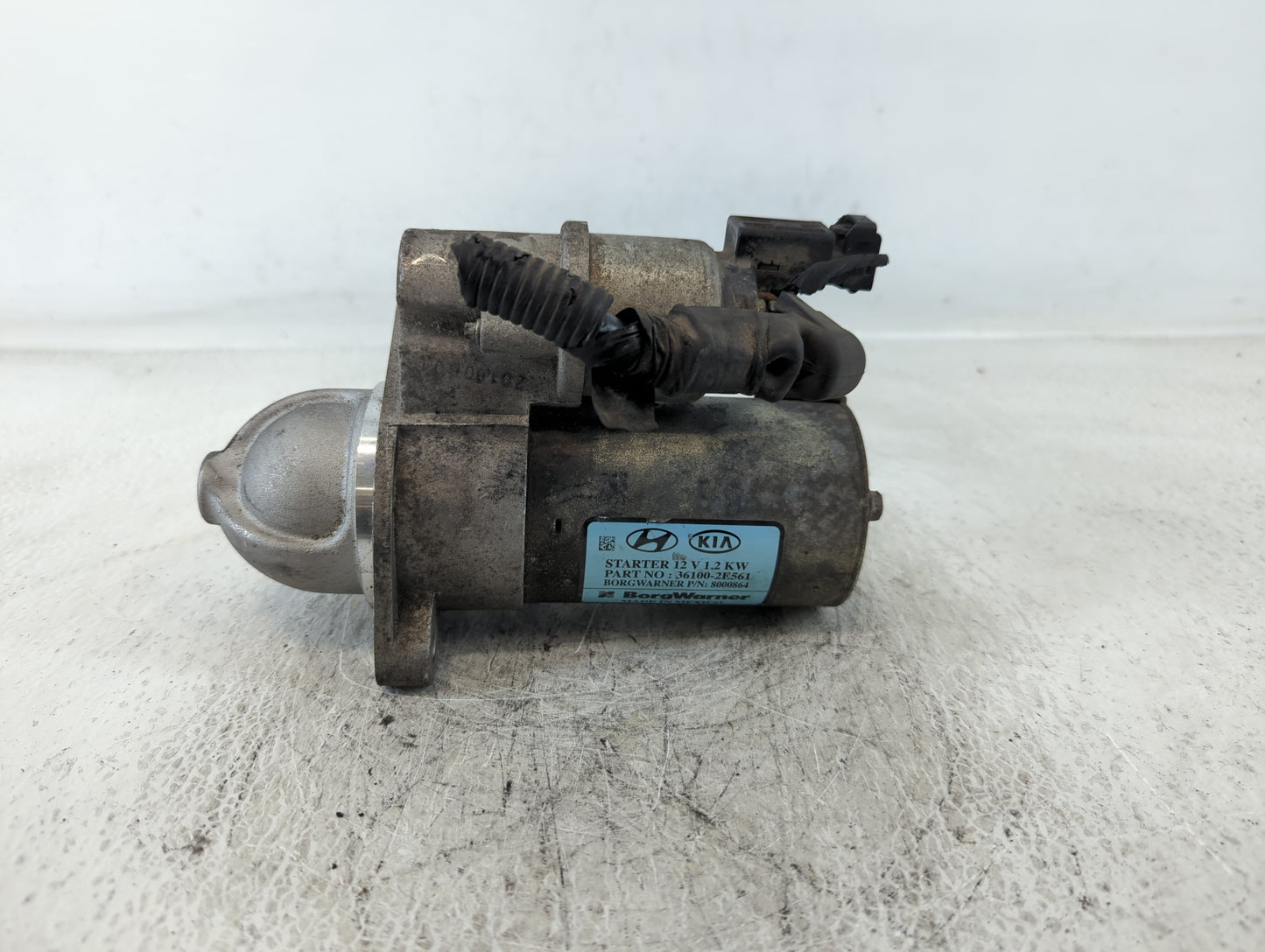 2017-2022 Kia Forte Car Starter Motor Solenoid OEM P/N:8000864 36100-2E561 Fits Fits 2017 2018 2019 2020 2021 2022 OEM Used 