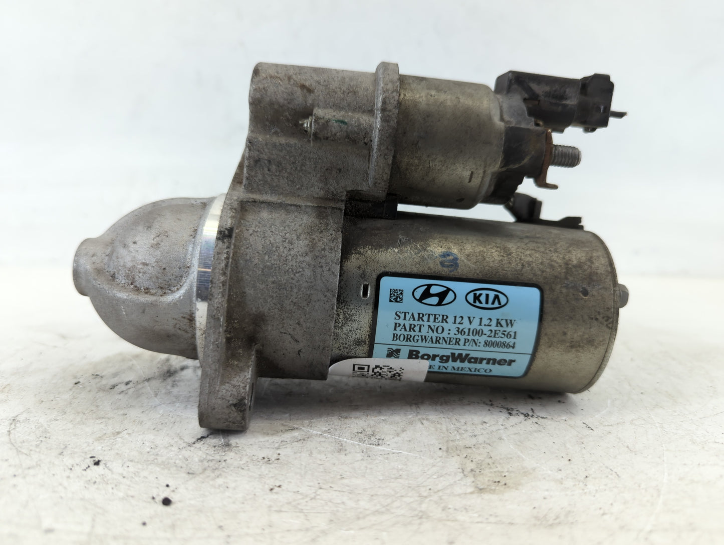 2017-2022 Kia Forte Car Starter Motor Solenoid OEM P/N:8000864 36100-2E561 Fits Fits 2017 2018 2019 2020 2021 2022 OEM Used 