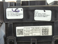 2019-2020 Kia Forte Fusebox Fuse Box Panel Relay Module P/N:91431-M7021 Fits Fits 2019 2020 OEM Used Auto Parts - Oemusedaut