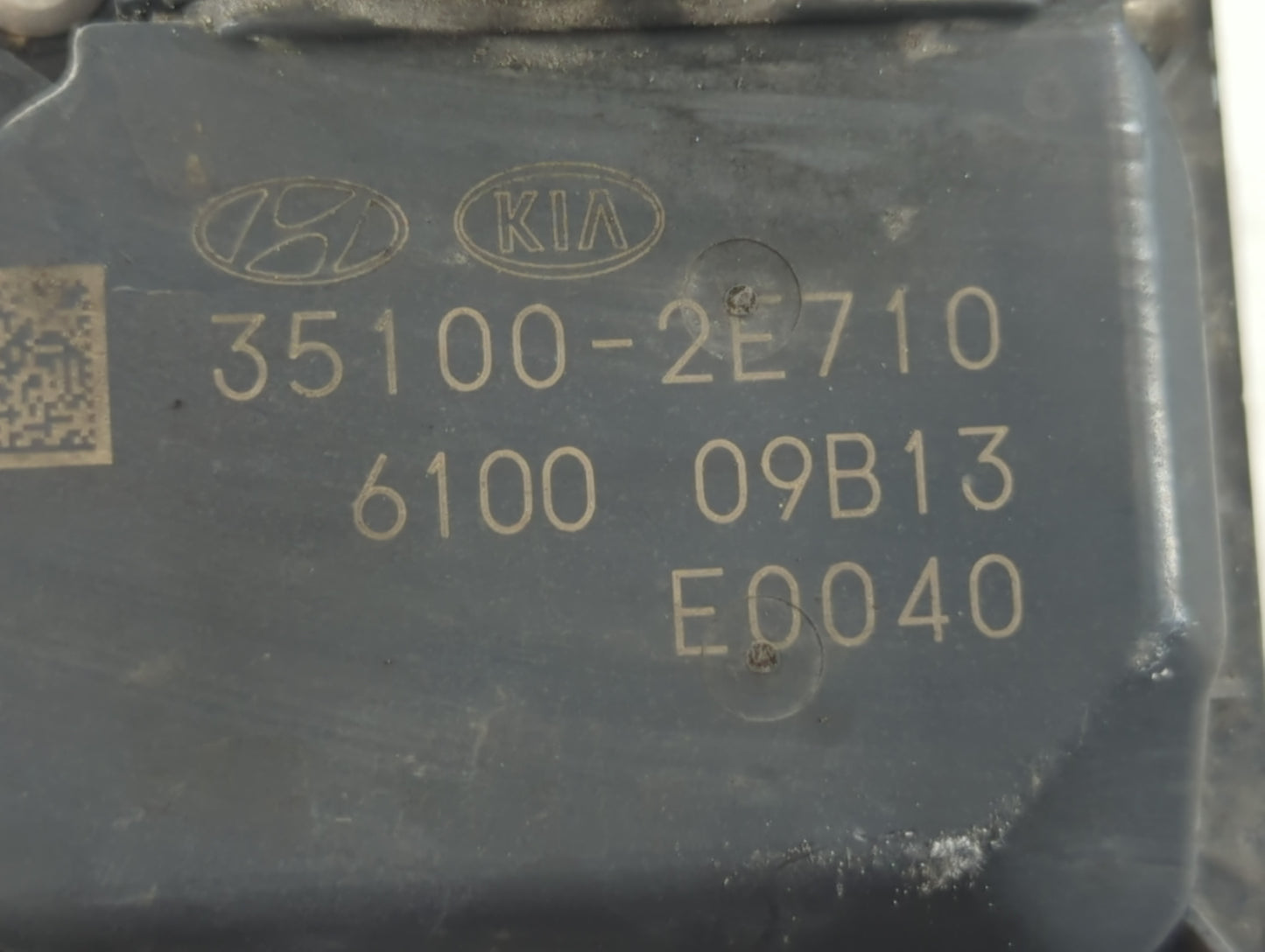 2019 Kia Forte Throttle Body P/N:6100 09B13 35100-2E710 Fits OEM Used Auto Parts - Oemusedautoparts1.com