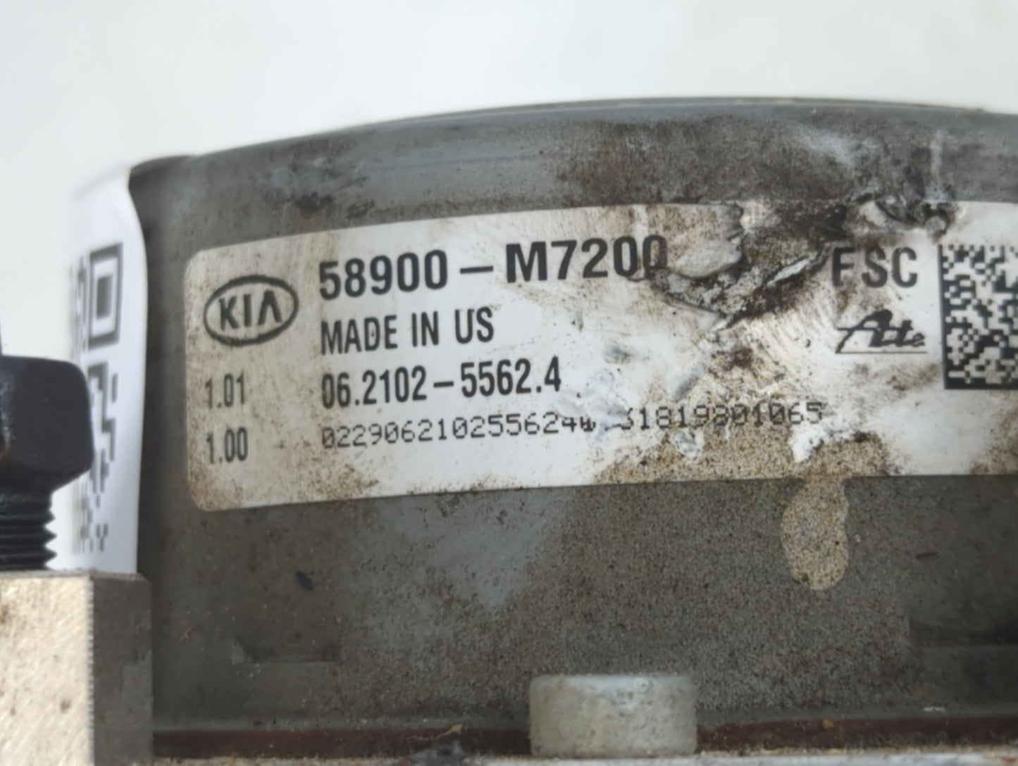 2019-2021 Kia Forte ABS Pump Control Module Replacement P/N:58900-M7200 Fits Fits 2019 2020 2021 OEM Used Auto Parts - Oemus