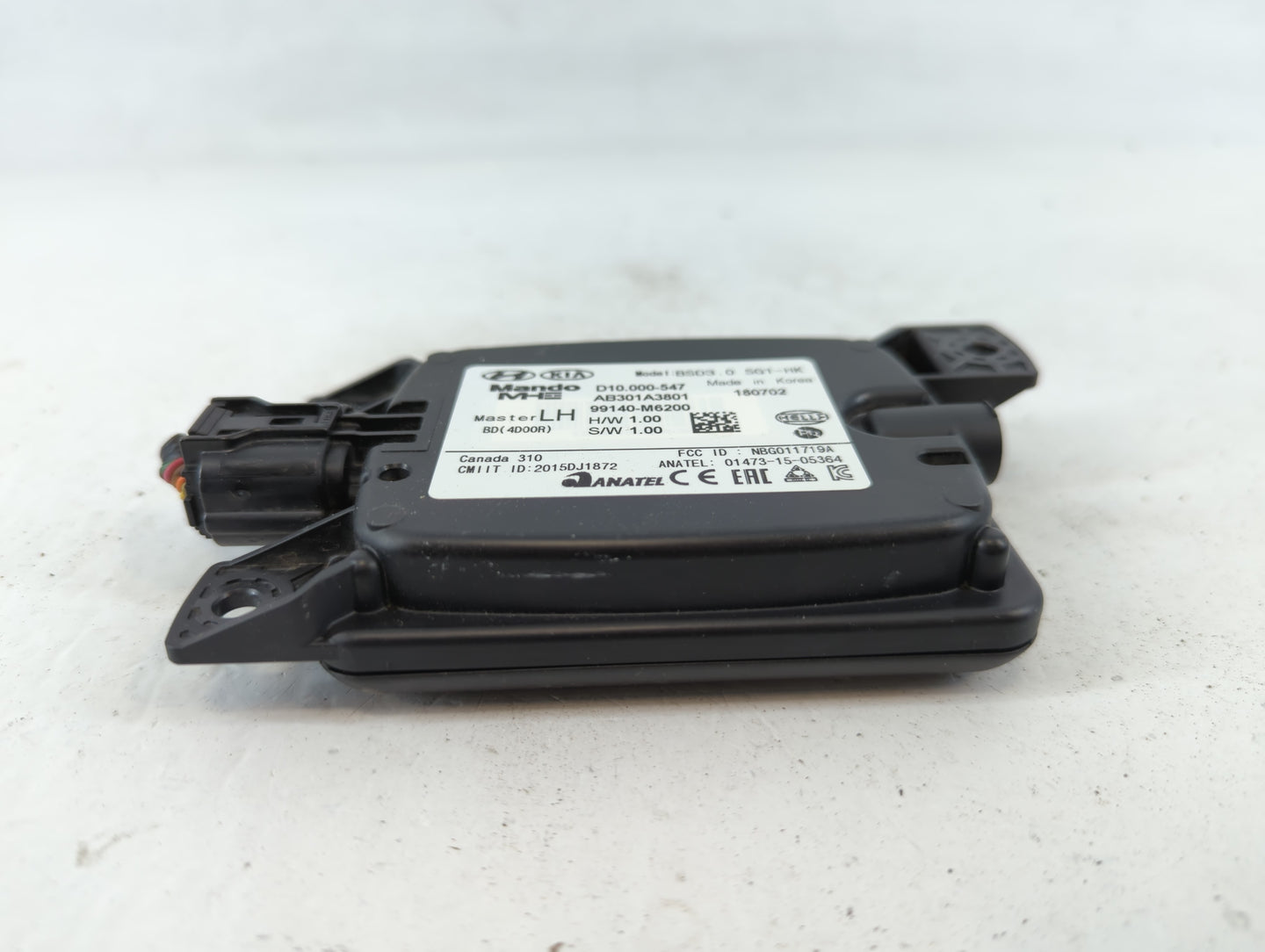 2019 Kia Forte BLIND SPORT RADAR - Oemusedautoparts1.com