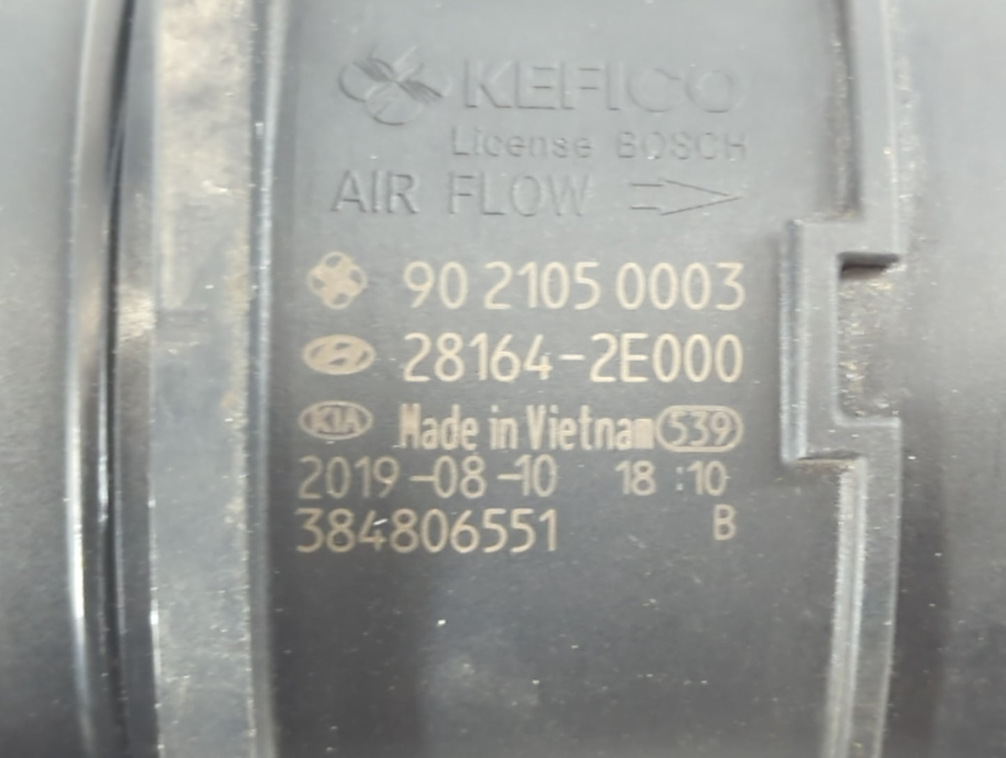 2019-2022 Kia Forte Mass Air Flow Meter Maf - Oemusedautoparts1.com