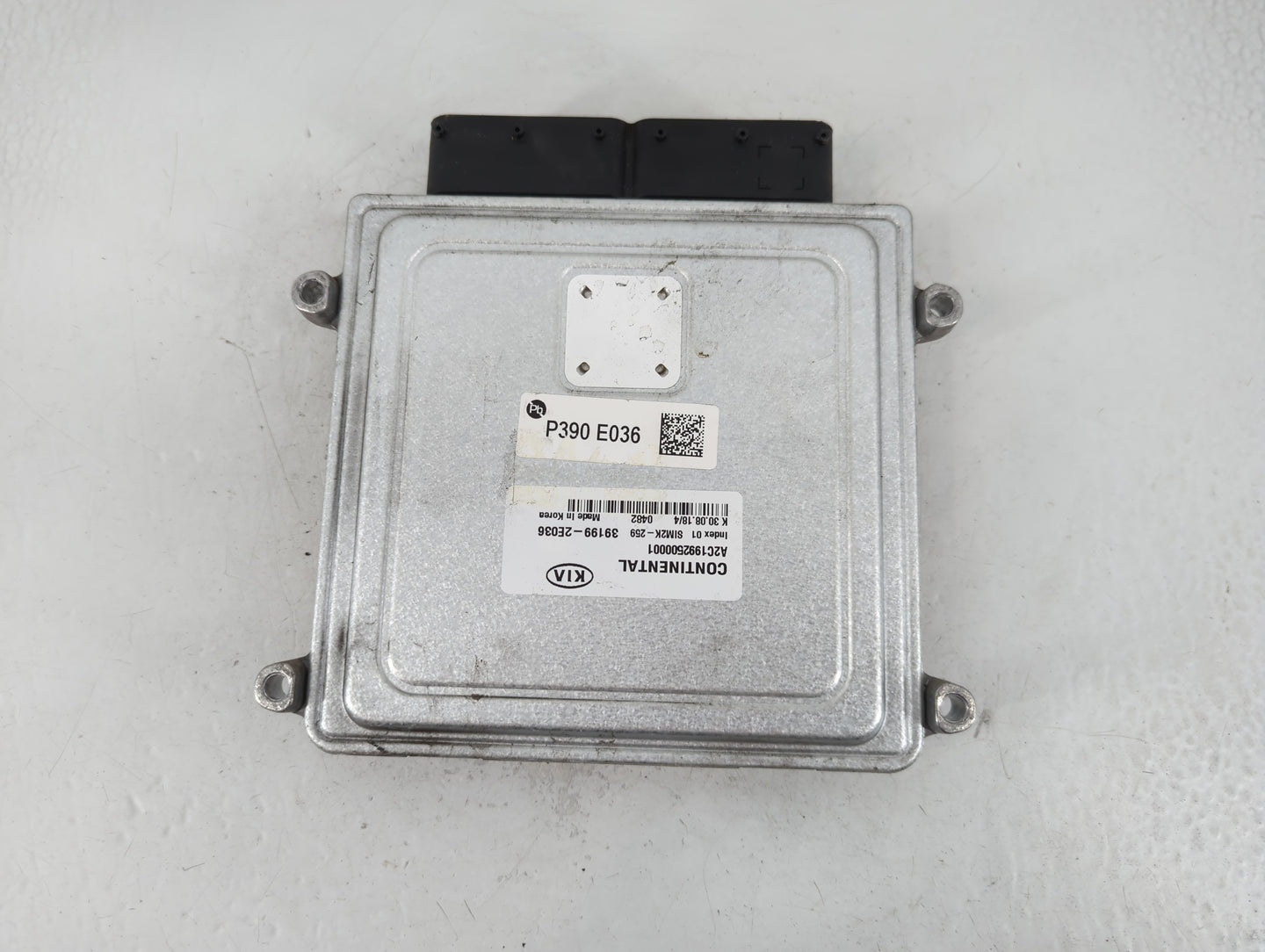2019-2021 Kia Forte PCM Engine Control Computer ECU ECM PCU OEM P/N:39199-2E036 Fits Fits 2019 2020 2021 OEM Used Auto Parts
